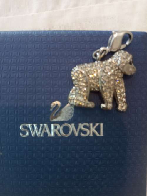 Swarovski Gorilla Charm