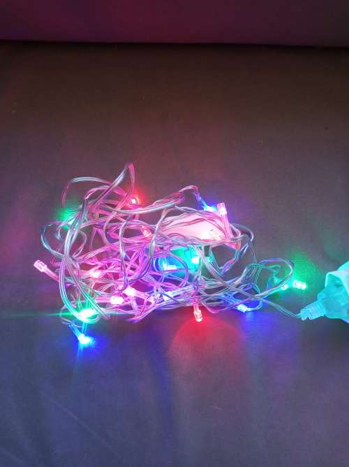 2 x 5m Multicolour Fairy Lights - ONE BID FOR BOTH