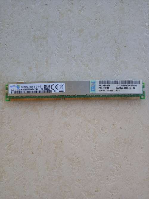 SAMSUNG 16GB DDR3 Low Profile Server Ram