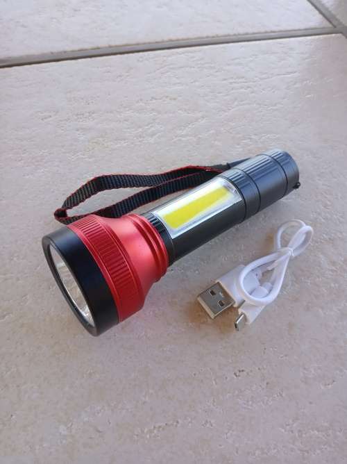Rechargeable BRIGHT COB LED Torch