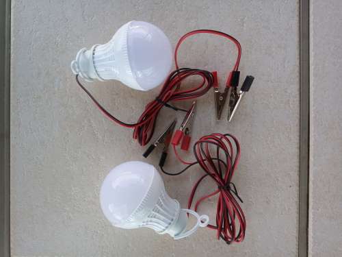 DC12V Light Bulb With Clips - 2 FOR ONE BID