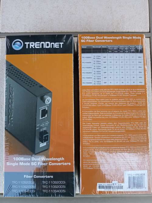 Trendnet Fibre Converter
