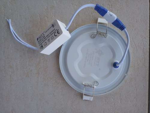 6w LED Round Panel Downlight - ONE BID FOR 3