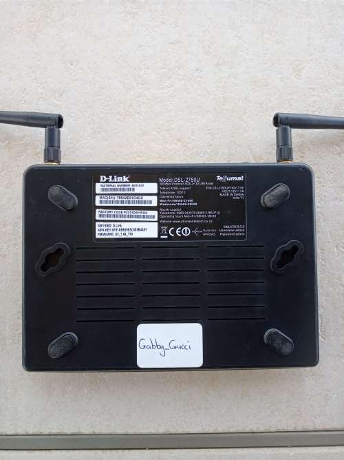 D-link Wireless Router DSL-2750U