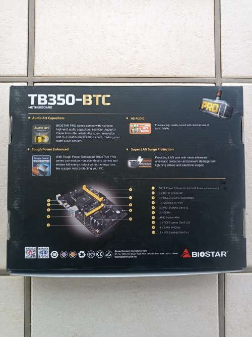 Biostar TB350-BTC Motherboard