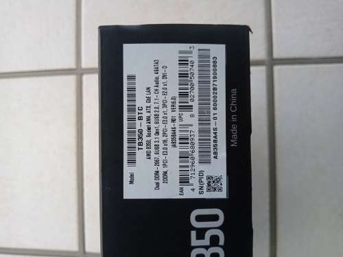 Biostar TB350-BTC Motherboard
