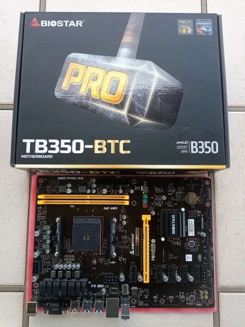 Biostar TB350-BTC Motherboard