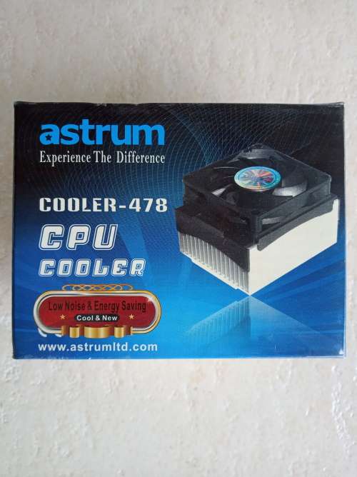 CPU Cooler - Heatsink and Fan