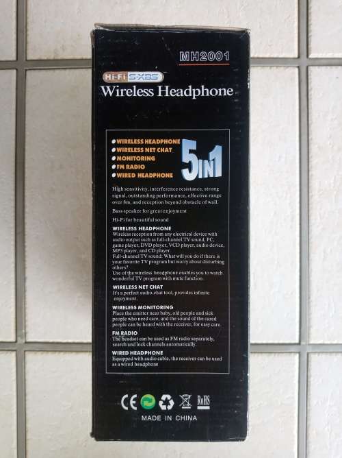 5 IN 1 Wireless Headphones