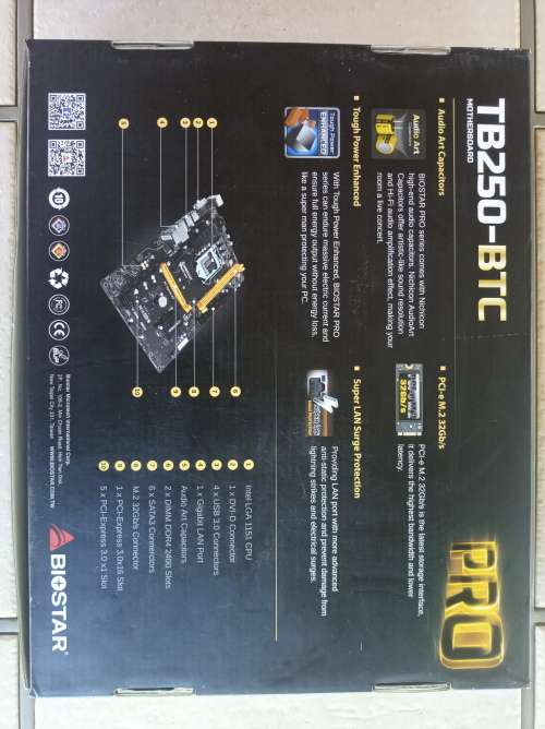 Biostar TB250-BTC Motherboard
