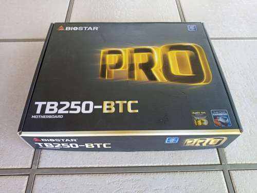 Biostar TB250-BTC Motherboard + CPU + RAM Combo