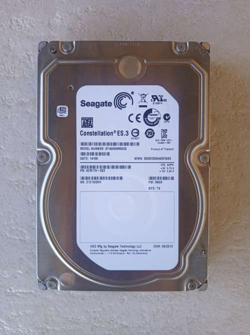 Seagate Constellation 4 TB Hard Drive 7200 RPM