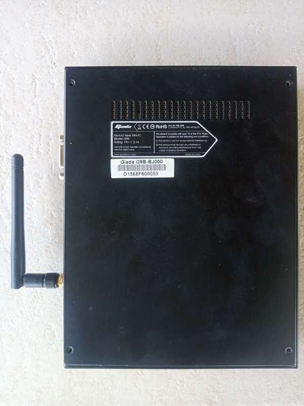 Giada 139B Mini PC 120GB SSD 4GB RAM