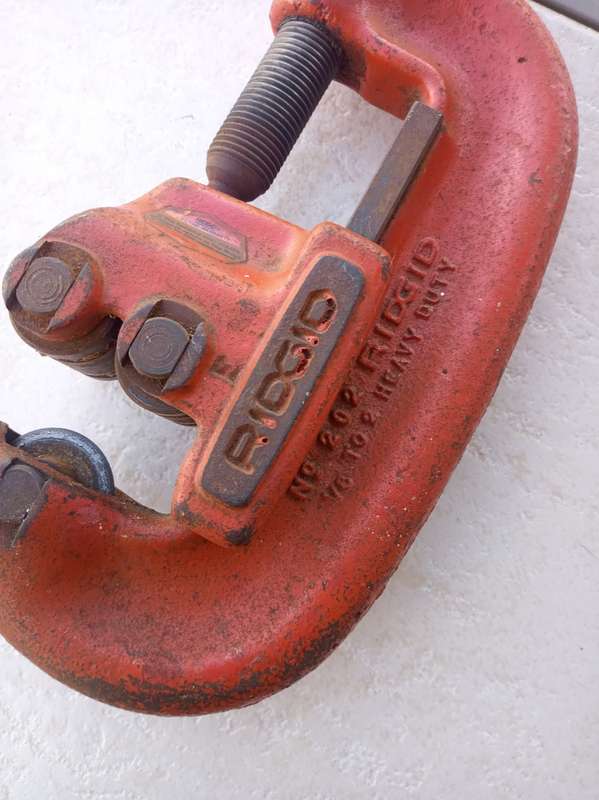 Ridgid No. 202 Heavy Duty Pipe Cutter