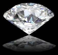 1 x 0.093 Pointer Diamond Round Brilliant Cut - 100% Natural White Diamond - No Reserve!
