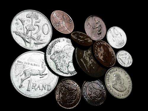 Lot of old coins