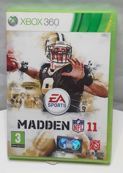 Madden NFL 11 game (Xbox 360)