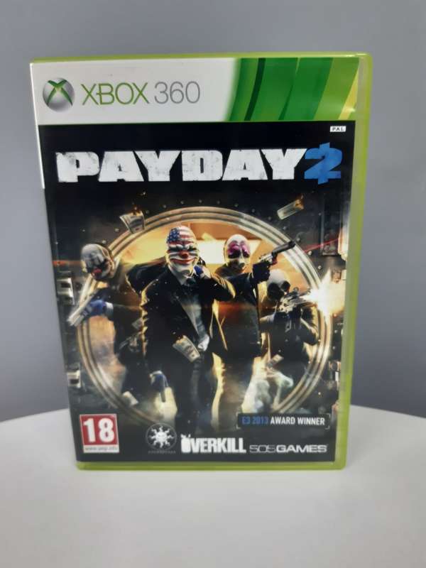 XBOX 360 GAME - PAYDAY 2