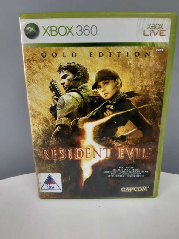 RESIDENT EVIL 5 - GOLD EDITION (Xbox 360)