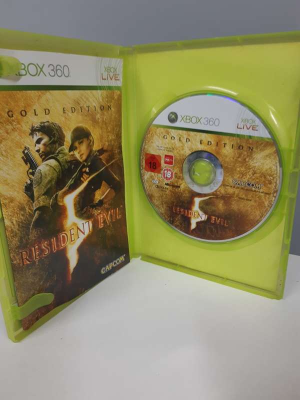 RESIDENT EVIL 5 - GOLD EDITION (Xbox 360)
