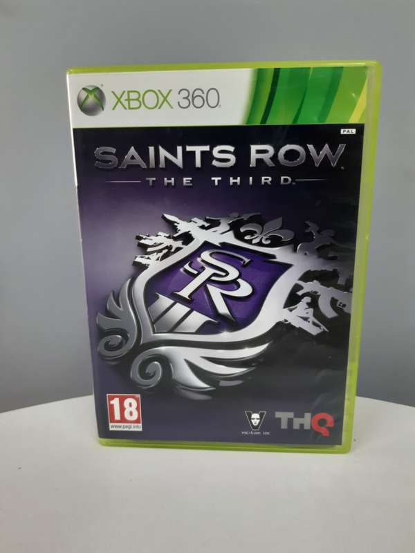 SAINTS ROW  THE THIRD - XBOX 360 GAME