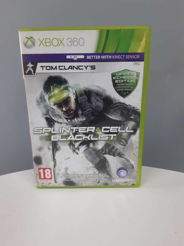 TOM CLANCYS -SPLINTER CELL BLACKLIST- XBOX 360 GAME