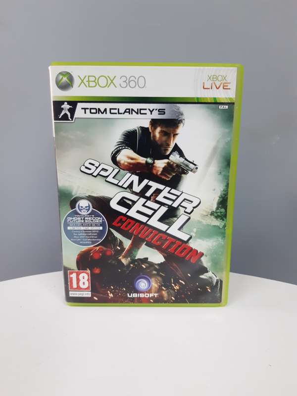 TOM CLANCYS -SPLINTER CELL CONVICTION- XBOX 360 GAME