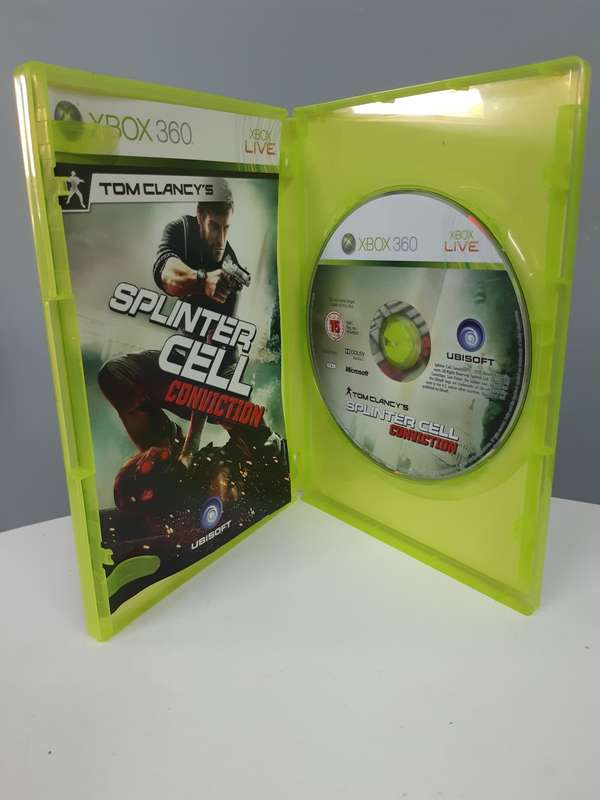 TOM CLANCYS -SPLINTER CELL CONVICTION- XBOX 360 GAME