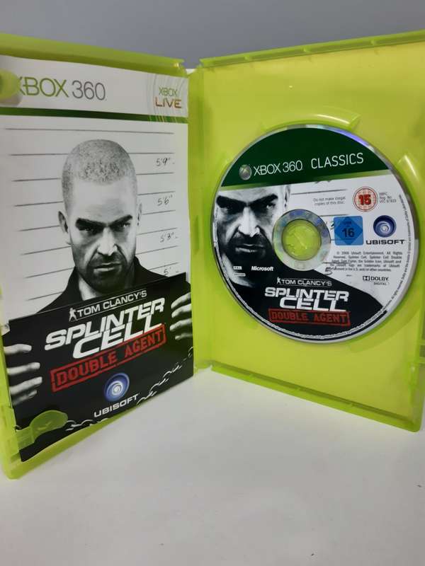 TOM CLANCYS -SPLINTER CELL DOUBLE AGENT (Xbox 360)