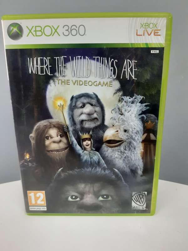 WHERE THE WILD THING ARE-THE VIDEO GAME (Xbox 360)