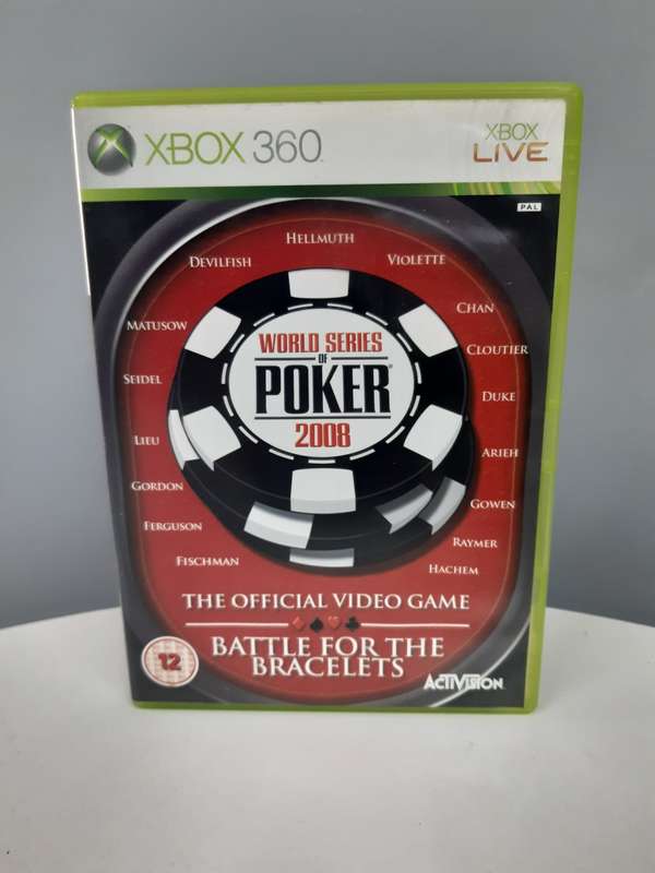 WORLD SERIES POKER 2008 (Xbox 360)