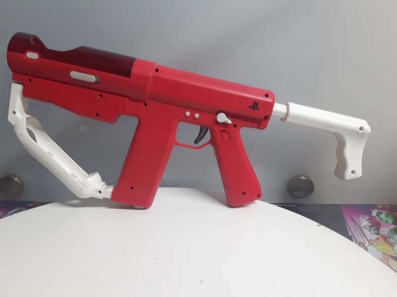 Ps3 move gun - original - red (Ps3)