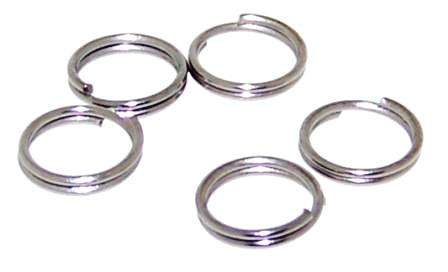 Sale!! Black Nickel split rings 5mm (200pcs)