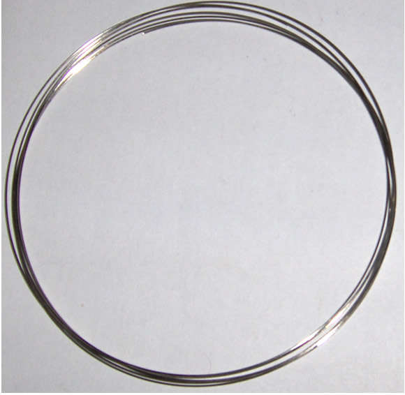Nickel memory wire - bracelet size(20 coils)