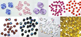 --- Glass Beads, findings & elastic, etc Kit 3600+pcs ---