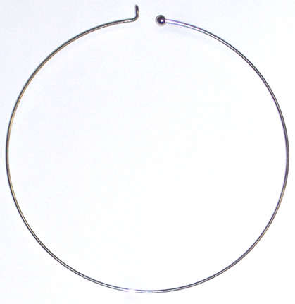 Nickel Neck wire with ball 120mm sold per unit