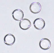 Bulk Silvertone Jump rings 5mm (200pcs)