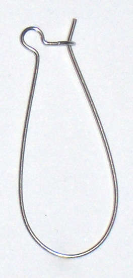 Nickel french ear ring wires (2pcs)