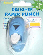 Small Paper punch - Triangle sold per unit