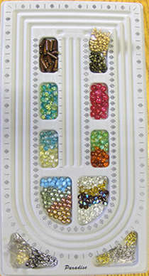 Assorted beads, findings, pliers & Beading Board  5000+pcs