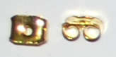 *Sale* Gold ear ring stud butterfly back (20pcs)