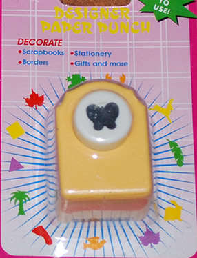 Medium Paper punch - Butterfly sold per unit