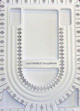 Grey flocked beading board - sold per unit