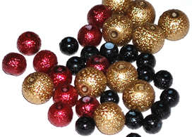 Assorted Red beads and findings 4600+pcs!!!