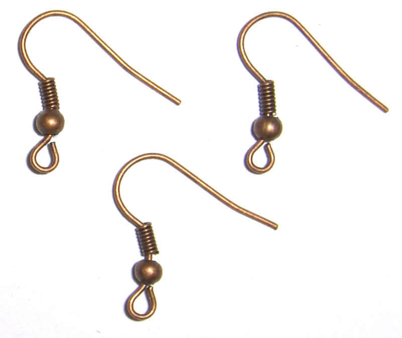 Less 15% !!! Bulk Copper ear ring hooks(200pcs)