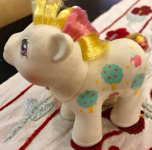 G1 Vintage My Little Pony - Baby Brother Apple Delight