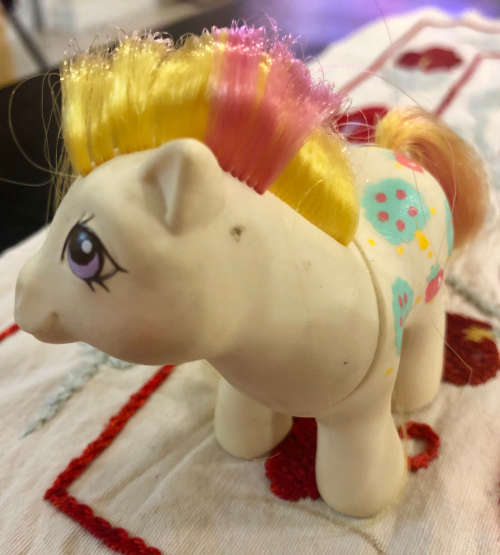 G1 Vintage My Little Pony - Baby Sister Apple Delight