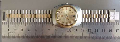 Rado Voyager GT Day Date large watch. 1960's. Needs a service.