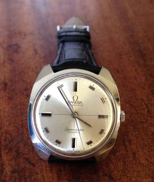 Omega Seamaster Cosmic automatic. Vintage. Beautiful condition, working well. New leather strap.