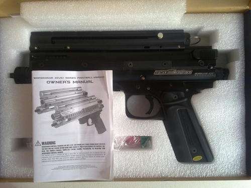 Paintball gun. Heavy duty metal. Warsensus Zeus. Included are pepper balls to use as a weapon